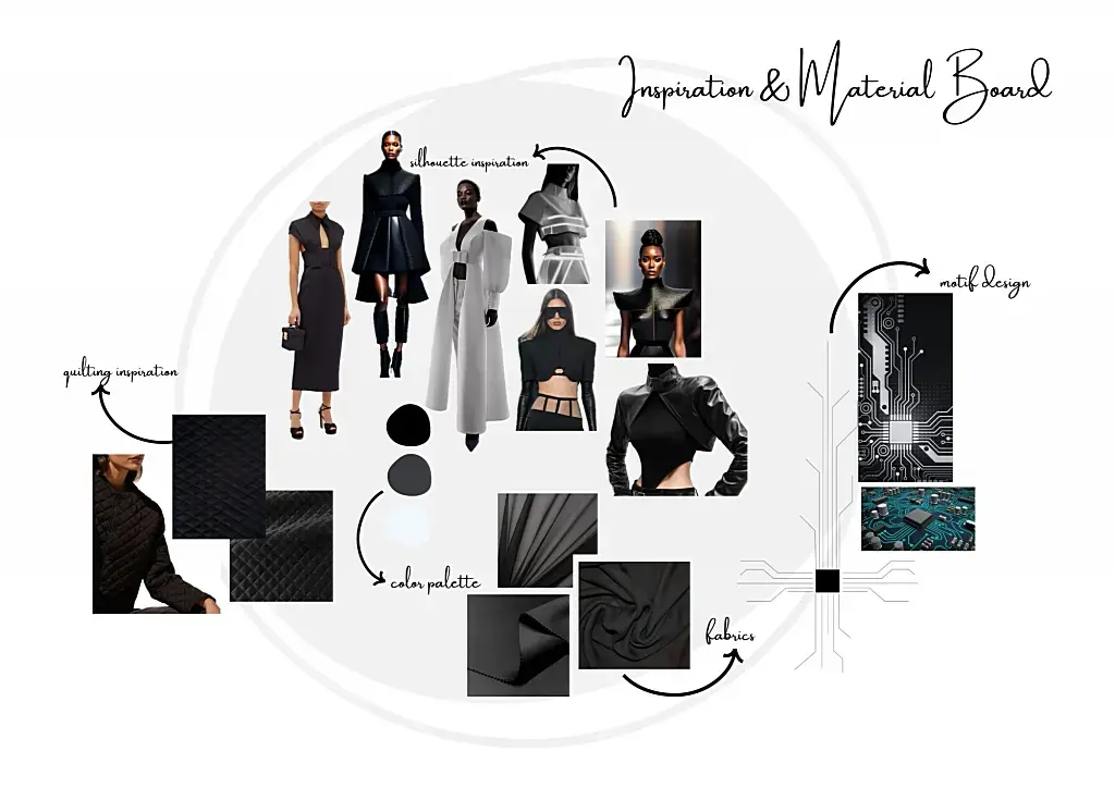 Siren Ebony - JD Design Awards 2024 - Inspiration Board